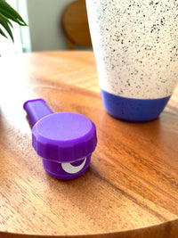 Brando Moon Capped Silicone Spoon Hand Piece (Straw Piece)