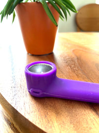 Brando Moon Capped Silicone Spoon Hand Piece (Straw Piece)