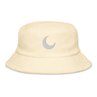 Unstructured Terry Cloth Bucket Hat