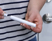 Brando Moon Metal Doob Tube Smell Proof - 4.5 inch XL Doob Tube for Smoke Weed - Airtight Water Proof and Smell Proof - Perfect for Pocket
